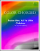 Praise Him, All Ye Little Children Handbell sheet music cover